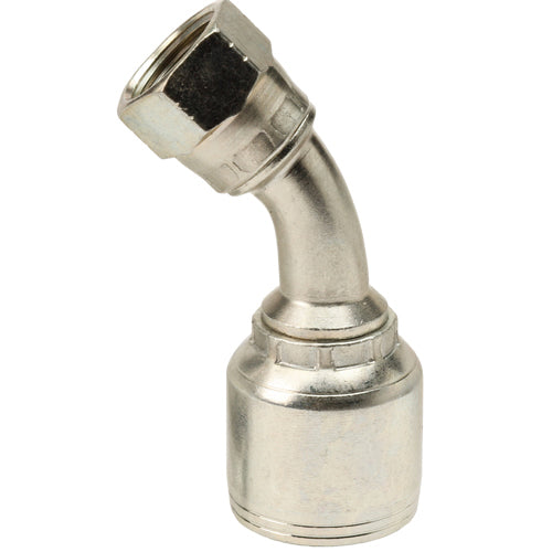 1/2" Female JIC Swivel 45° Elbow Hydraulic Fitting