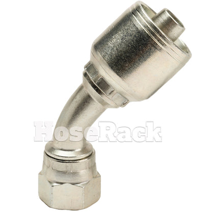 1/2" Female JIC Swivel 45° Elbow Hydraulic Fitting