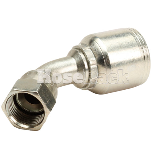 1/2" Female JIC Swivel 45° Elbow Hydraulic Fitting