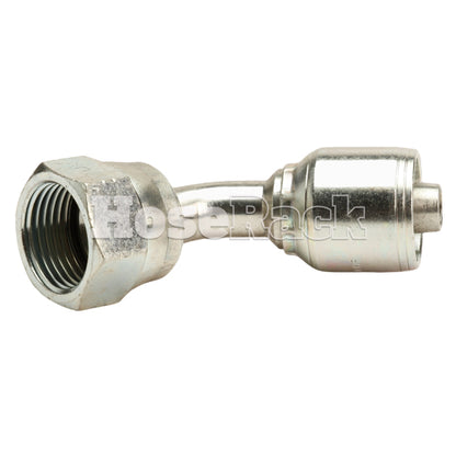 3/4" Female JIC Swivel 45° Elbow Hydraulic Fitting