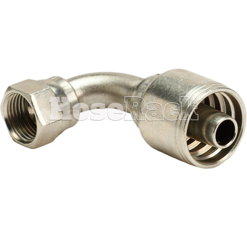 1/2" Female JIC Swivel 90° Short Drop Elbow Hydraulic Fitting