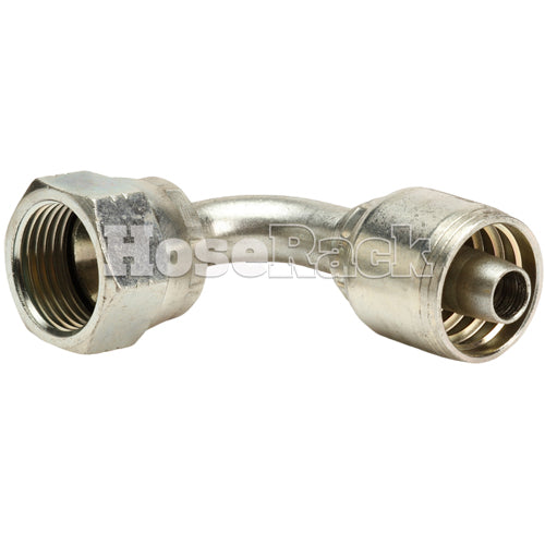 3/4" Female JIC Swivel 90° Short Drop Elbow Hydraulic Fitting
