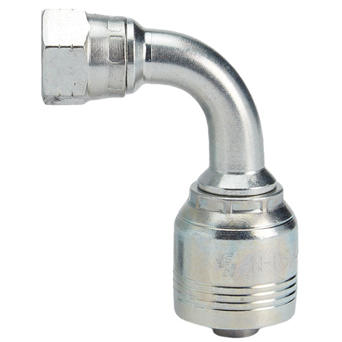 1/2" Female JIC Swivel 90° Medium Drop Elbow Hydraulic Fitting