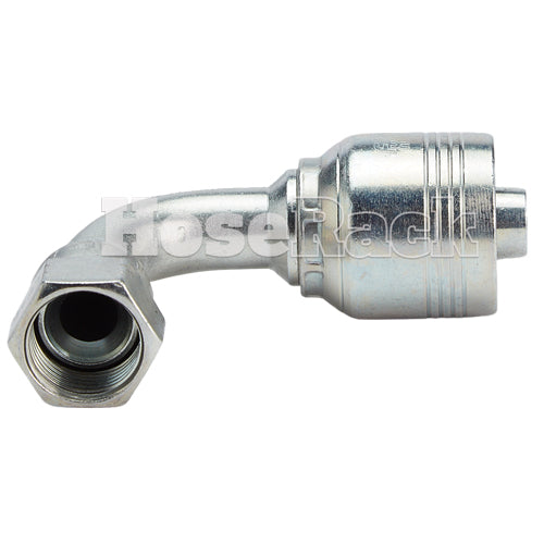 1/2" Female JIC Swivel 90° Medium Drop Elbow Hydraulic Fitting