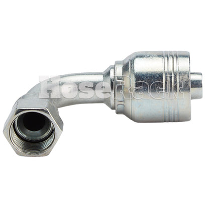 1/2" Female JIC Swivel 90° Medium Drop Elbow Hydraulic Fitting