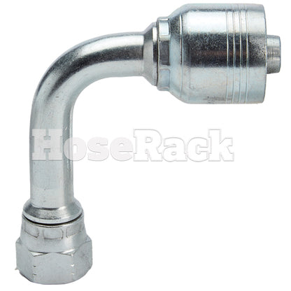 1/2" Female JIC Swivel 90° Long Drop Elbow Hydraulic Fitting