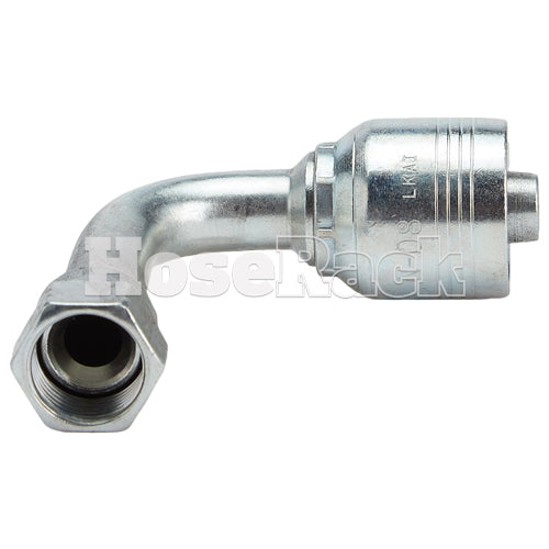 1/2" Female JIC Swivel 90° Long Drop Elbow Hydraulic Fitting