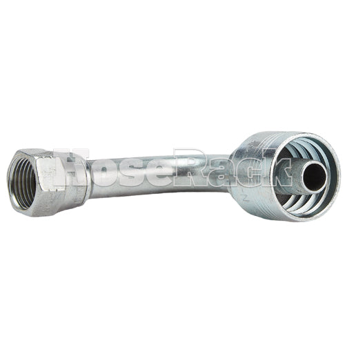 1/2" Female JIC Swivel 90° Long Drop Elbow Hydraulic Fitting