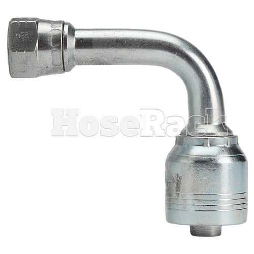 1/2" Female JIC Swivel 90° Long Drop Elbow Hydraulic Fitting