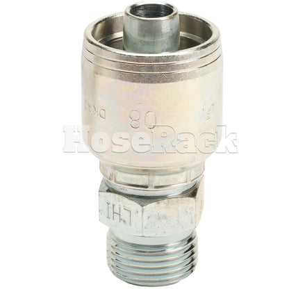 1/2" Male Flat Face (ORFS) Hydraulic Fitting