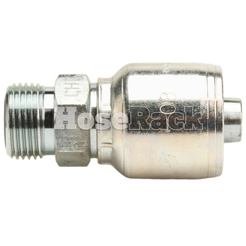 1/2" Male Flat Face (ORFS) Hydraulic Fitting