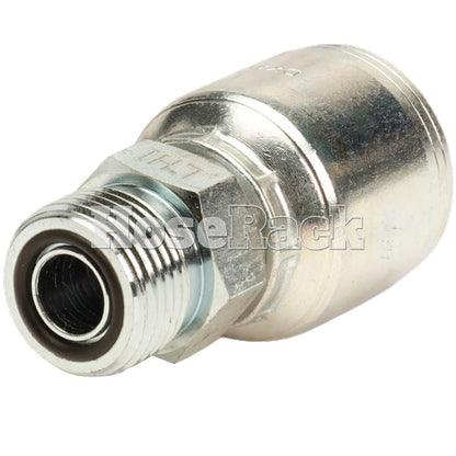 1/2" Male Flat Face (ORFS) Hydraulic Fitting