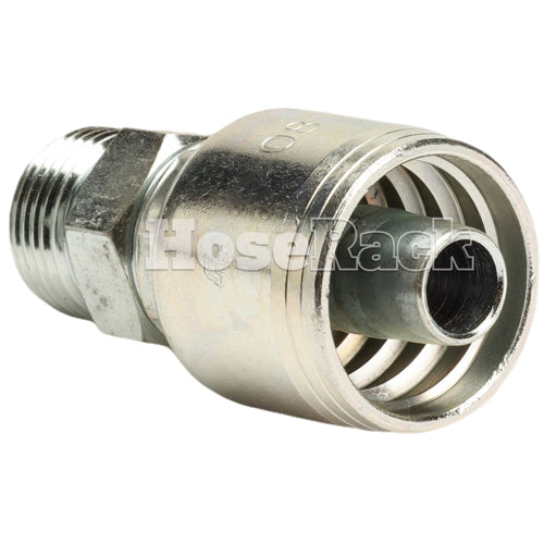 1/2" Male Flat Face (ORFS) Hydraulic Fitting