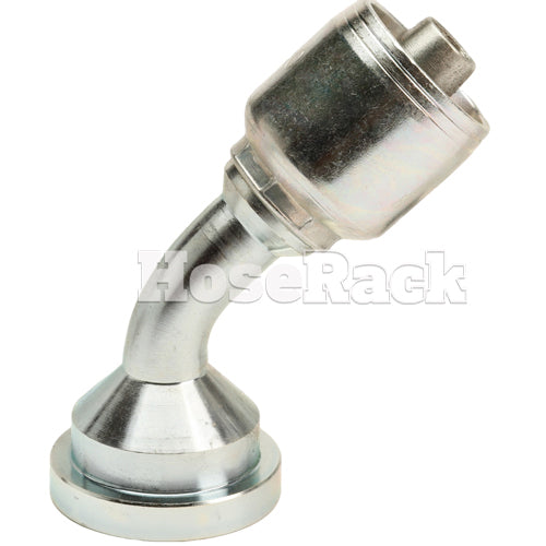 3/4" Code 61 Flange 45° Elbow Hydraulic Fitting