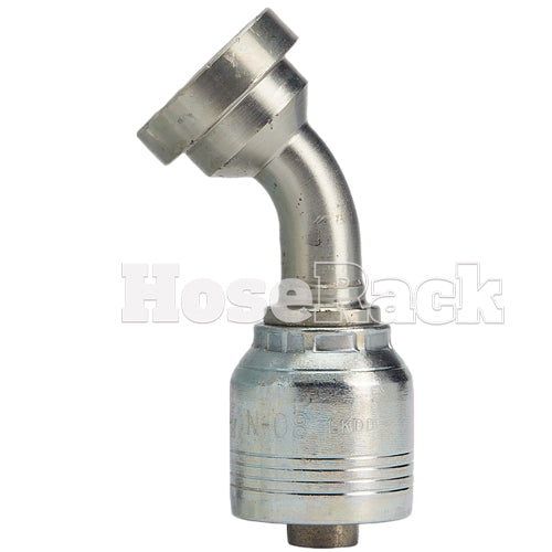 1/2" Code 62 Flange 45° Elbow Hydraulic Fitting