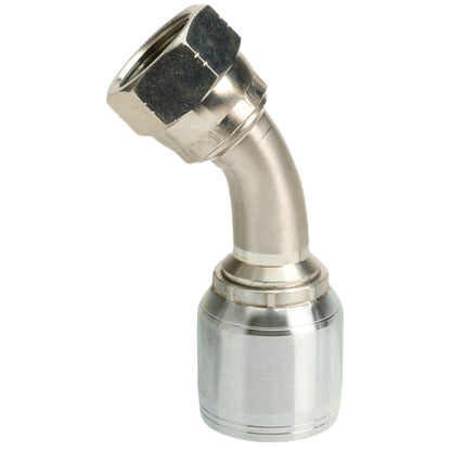 3/4" Female JIC Swivel 45° Elbow Hydraulic Fitting