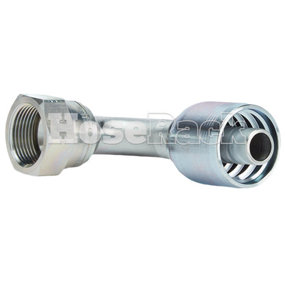 1" Female JIC Swivel 90° Medium Drop Elbow Hydraulic Fitting