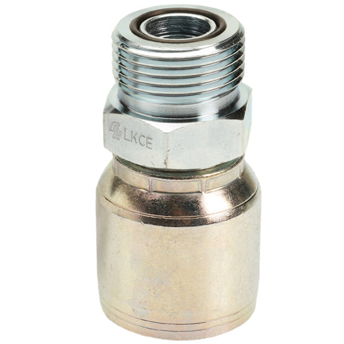 3/4" Male Flat Face (ORFS) Hydraulic Fitting