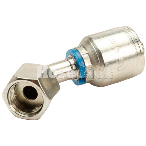 1/2" Female Face Seal Swivel 45° Elbow (ORFS) Hydraulic Fitting