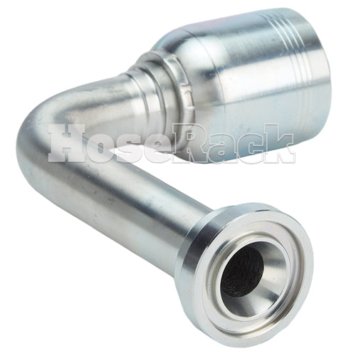 3/4" Code 61 Flange 90° Elbow Hydraulic Fitting