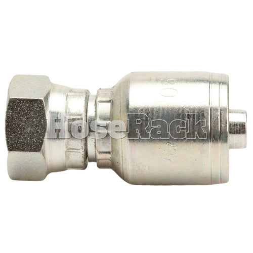 3/8" Female British Standard Parallel Pipe O-Ring Swivel Hydraulic Fitting