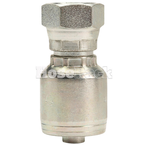 3/8" Female British Standard Parallel Pipe O-Ring Swivel Hydraulic Fitting