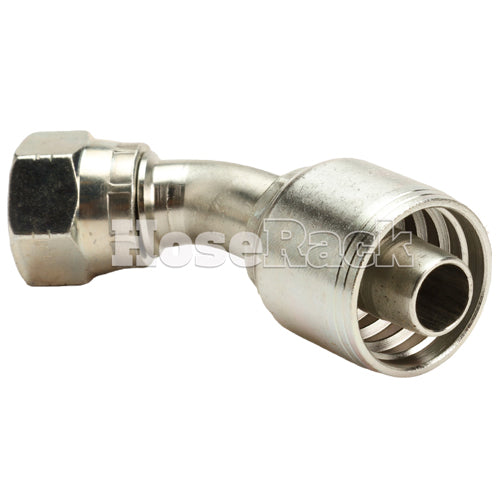 5/8" Female JIC Swivel 45° Elbow Hydraulic Fitting