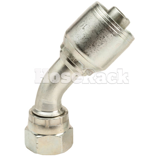 5/8" Female JIC Swivel 45° Elbow Hydraulic Fitting