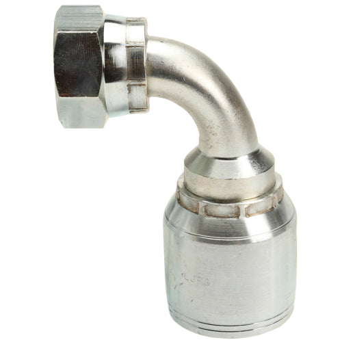 5/8" Female Face Seal Swivel 90° Elbow (ORFS) Hydraulic Fitting