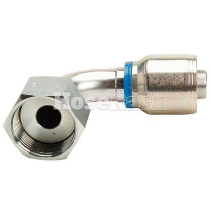 1" Female Face Seal Swivel 90° Elbow (ORFS) Hydraulic Fitting