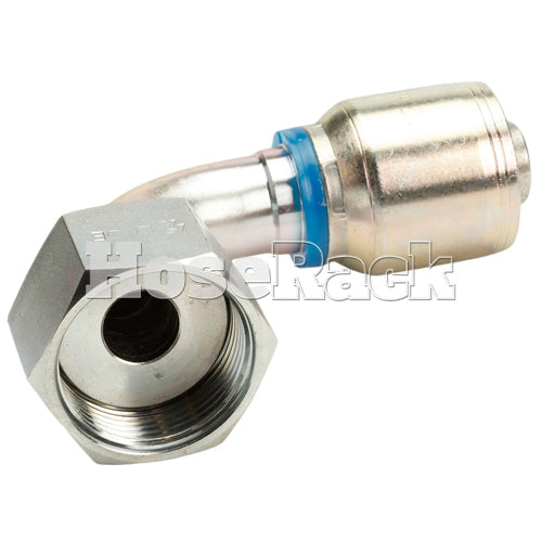 1" Female Face Seal Swivel 90° Elbow (ORFS) Hydraulic Fitting