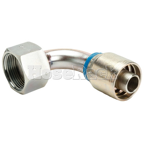 1" Female Face Seal Swivel 90° Elbow (ORFS) Hydraulic Fitting