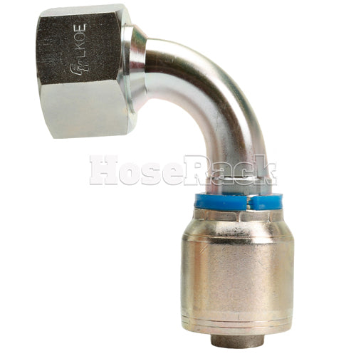 1" Female Face Seal Swivel 90° Elbow (ORFS) Hydraulic Fitting