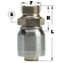 3/4" Male British Standard Parallel Pipe Hydraulic Fitting