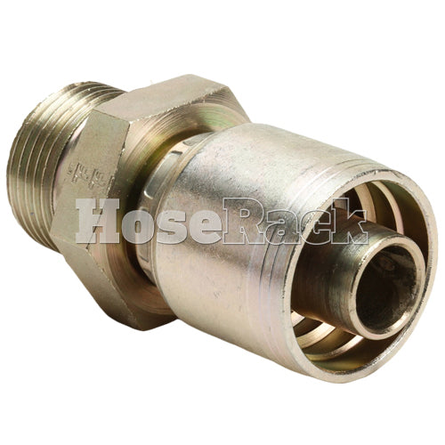 1" Male British Standard Parallel Pipe Hydraulic Fitting