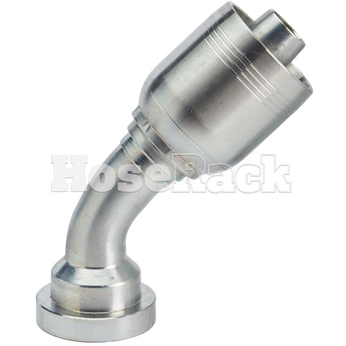 3/4" Code 62 Flange 45° Elbow Hydraulic Fitting