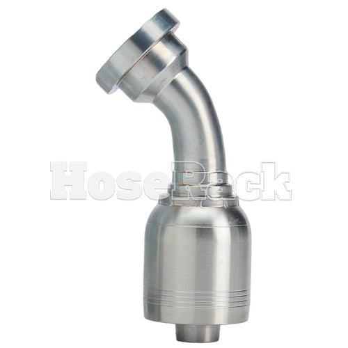 3/4" Code 62 Flange 45° Elbow Hydraulic Fitting