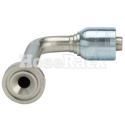 1" Code 62 Flange 90° Elbow Hydraulic Fitting