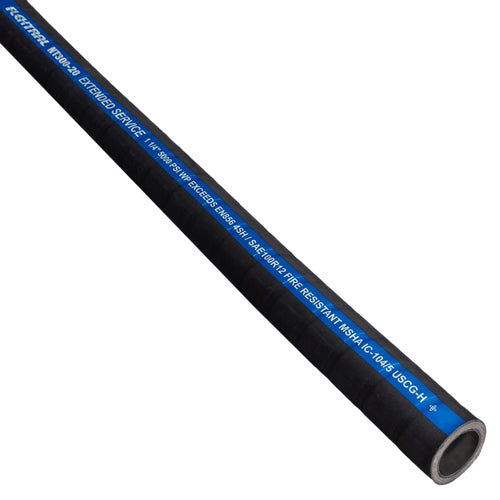 1 1/4" Hydraulic Hose with 4-Wire (Metric Fittings)