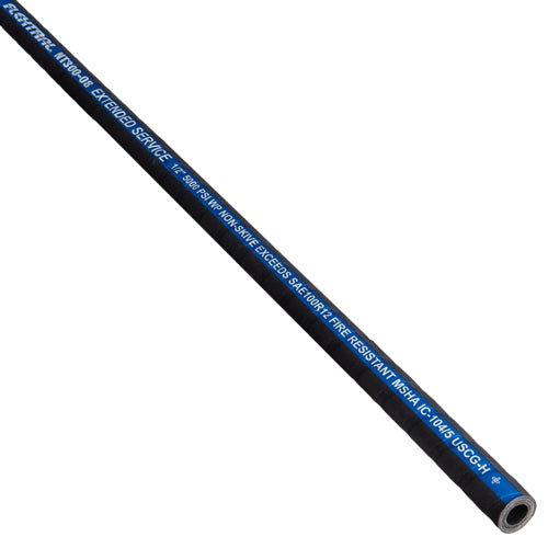 1/2" Hydraulic Hose with 4-Wire (Metric Fittings)