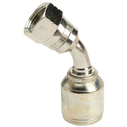 3/8" Female JIC Swivel 45° Elbow Hydraulic Fitting