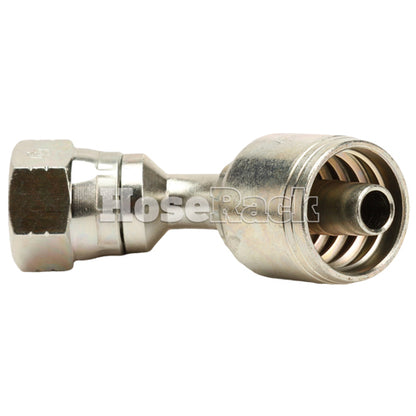 3/8" Female JIC Swivel 45° Elbow Hydraulic Fitting