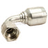 3/8" Female JIC Swivel 90° Short Drop Elbow Hydraulic Fitting