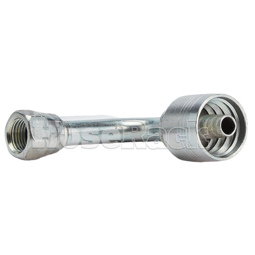 3/8" Female JIC Swivel 90° Long Drop Elbow Hydraulic Fitting