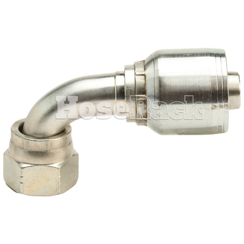 3/4" Female JIC Swivel 90° Short Drop Elbow Hydraulic Fitting