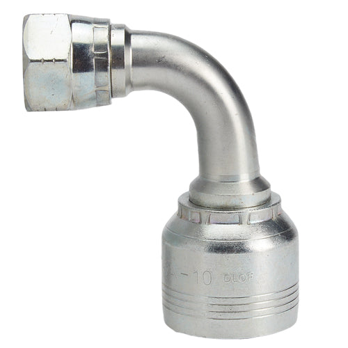 thumbnail image 2 of Gator 08U-670 Hydraulic Hose Fitting – 1/2" Hose, 90° Elbow, 5/8" Female JIC, Steel 2 of 3