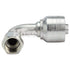 3/4" Female JIC Swivel 90° Medium Drop Elbow Hydraulic Fitting