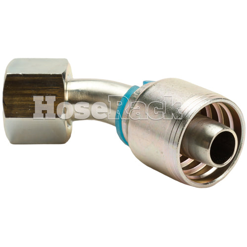 5/8" Female Face Seal Swivel 45° Elbow (ORFS) Hydraulic Fitting