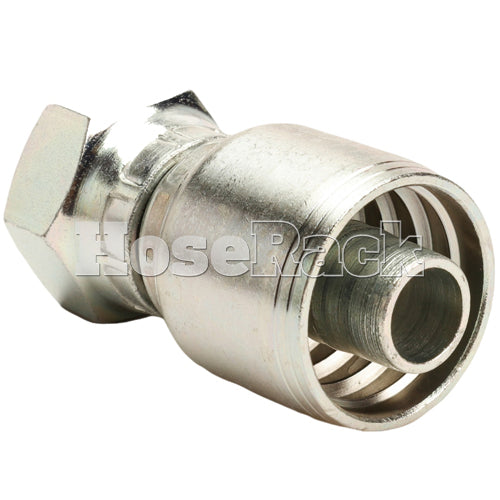 5/8" Female British Standard Parallel Pipe O-Ring Swivel Hydraulic Fitting