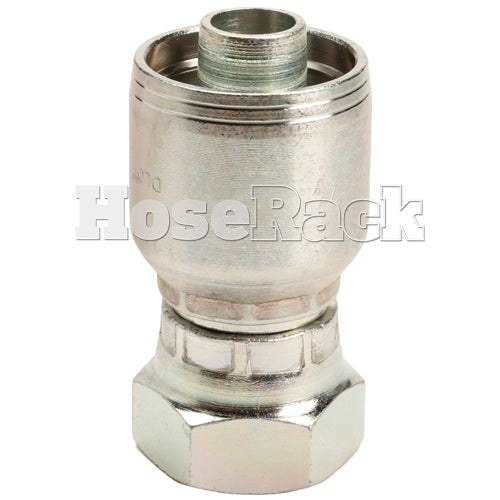 3/4" Female British Standard Parallel Pipe O-Ring Swivel Hydraulic Fitting